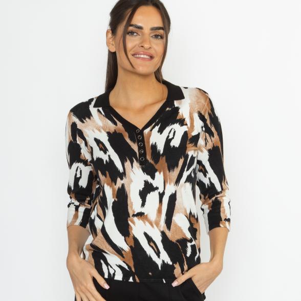 MILANO Design Damen-Pullover multicolor