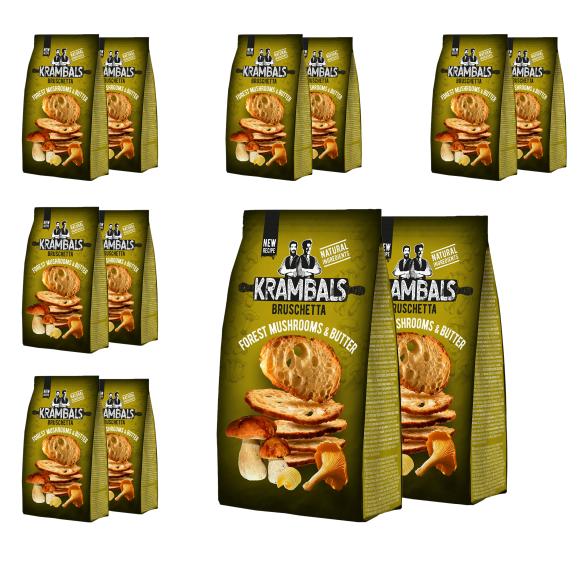 Krambals Bruschetta Waldpilze-Butter 12er