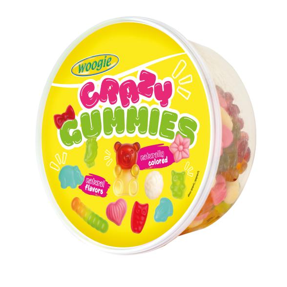 Crazy Gummies Fruchtgummi 1kg 1er Set