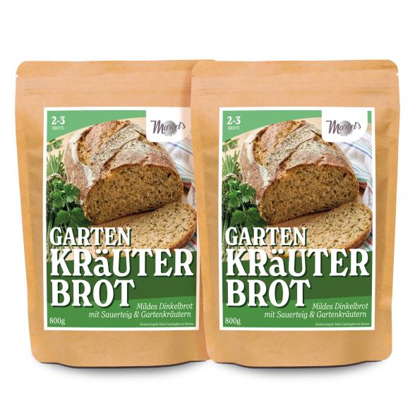 MarcelŽs Better Food - 4-6 Gartenkräuter-Brote