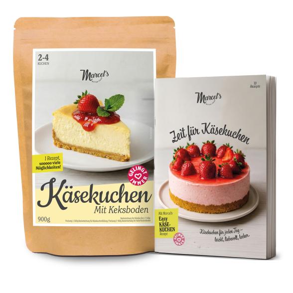 MarcelŽs Better Food - 4 Käsekuchen + Rezeptbuch