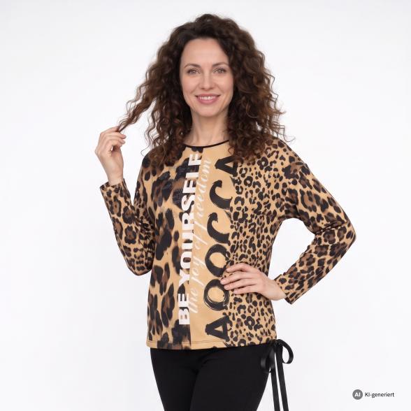 mocca by J. Leibfried Shirt Leo multicolor