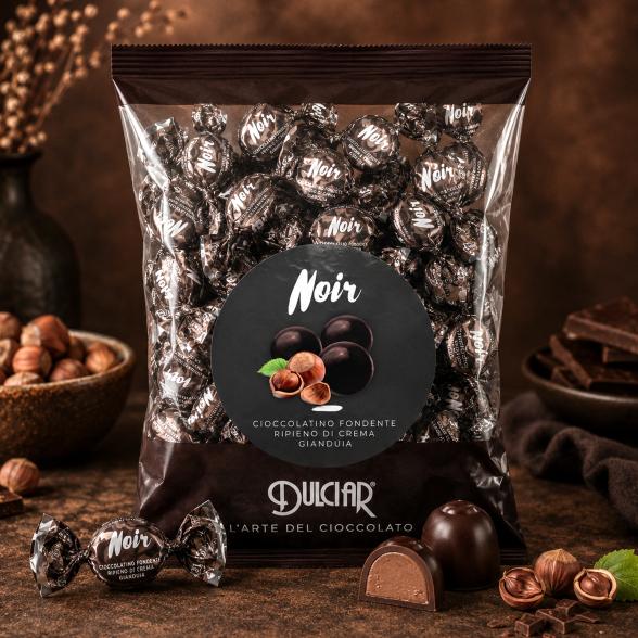 Zartbitter-Praline mit Gianduja-Creme 1 kg