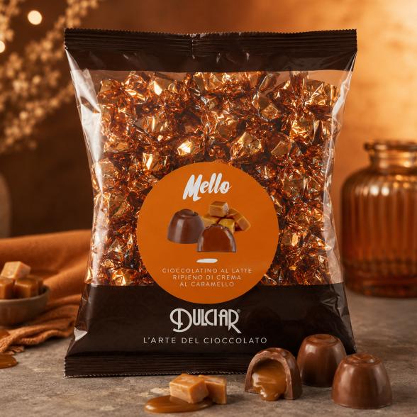 Milchschokoladen-Praline mit Karamellcreme 1kg