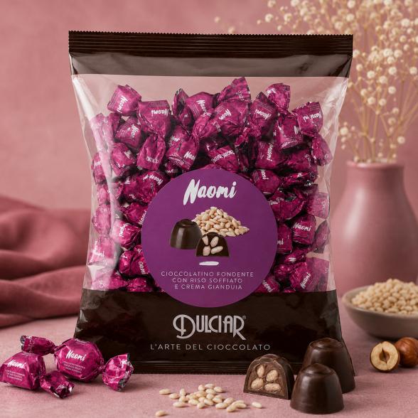 Zartbitterschokolade mit Puffreis 1 kg