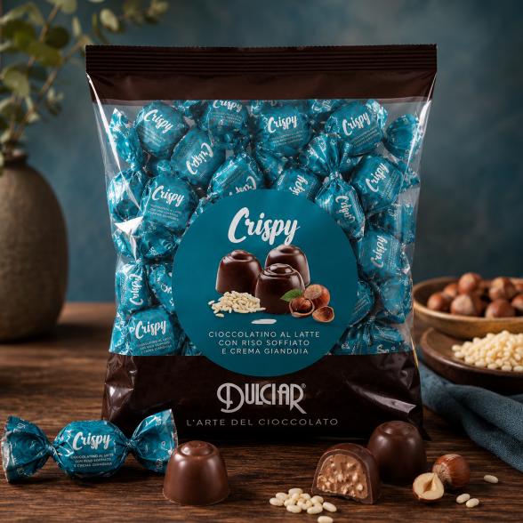 Knusprige Milchschokolade mit Puffreis 1kg
