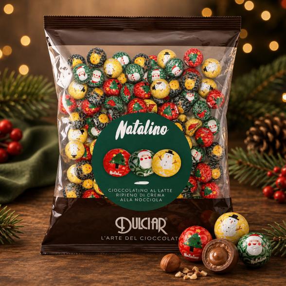 Natalino Milchschokolade mit Haselnusscreme 1kg