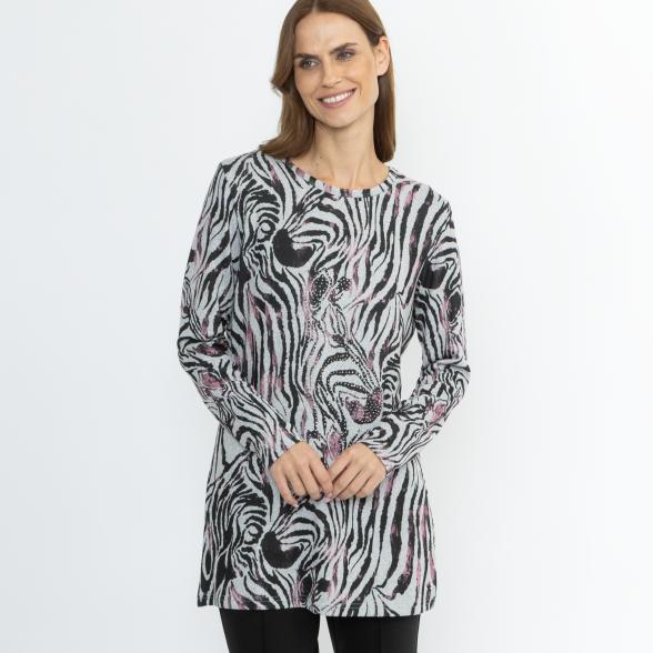 CHRISTIAN MATERNE Damen-Tunikashirt multicolor