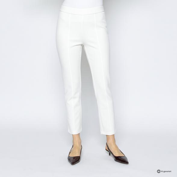 CHRISTIAN MATERNE Damen 7/8-Hose offwhite