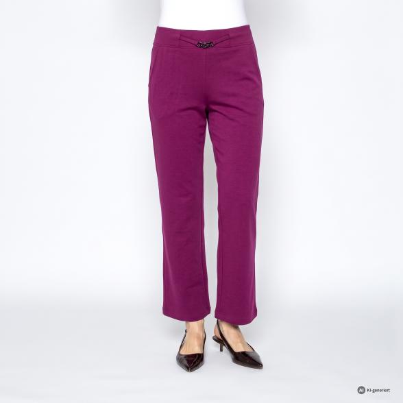 CHRISTIAN MATERNE Damen 7/8-Hose berry