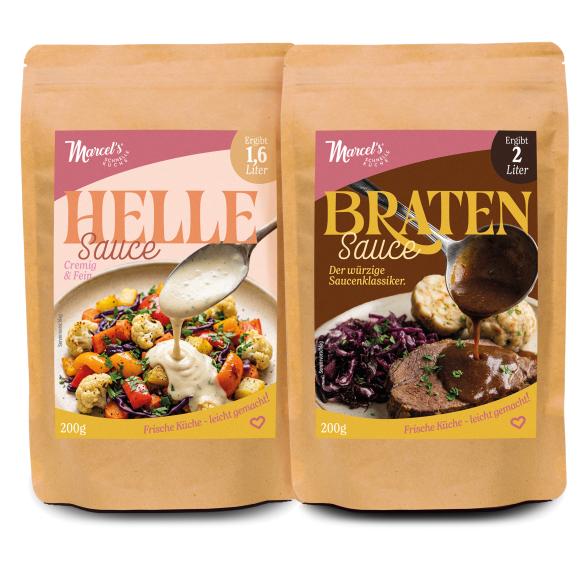 MarcelŽs Schnelle Küche-Soßen-Duo "Hell&Herzhaft"