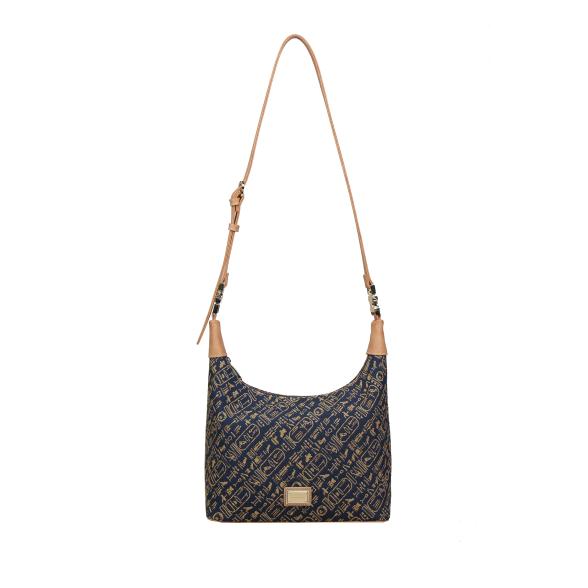Henney Bear Umhängetasche camel/schwarz