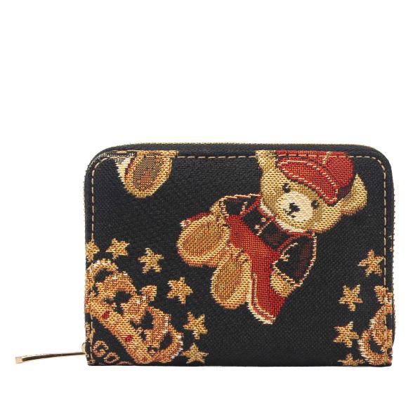 Henney Bear Börse schwarz/multicolor