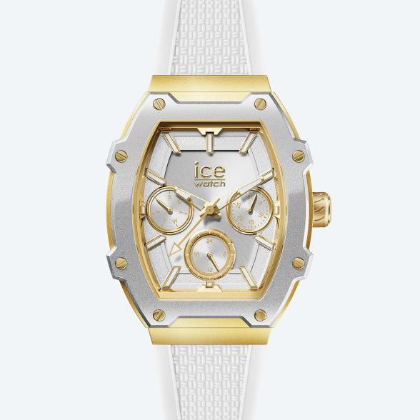 ICE Watch Boliday Quarz, weiß-gold