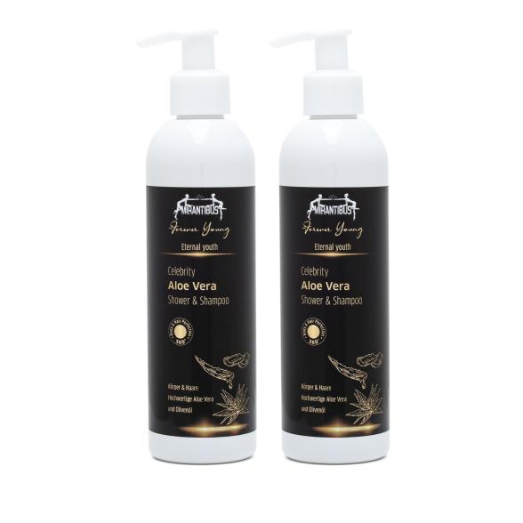 Mirantibus Aloe Vera Shower & Shampoo 2in1 2x250ml