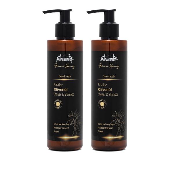 Mirantibus Olivenöl Shower & Duschbad 2x250ml
