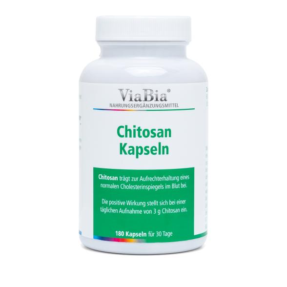 ViaBia Chitosan Kapseln 180 Kapseln