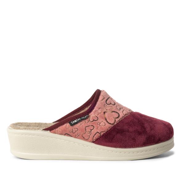 SANITAL LIGHT Damenhausschuh beere/rosa