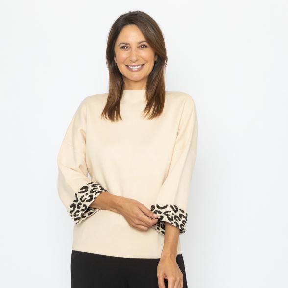 Signature Collection by H. Schuberth Pullover sand