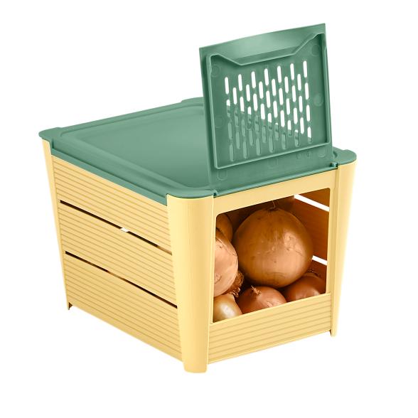 Gemüsebox mit Klappöffnung