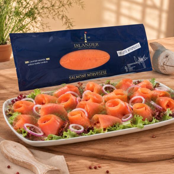 Norwegischer Lachs 1kg multicolor