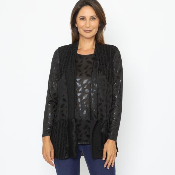 TRENDS by J. Leibfried 2in1 Longshirt schwarz