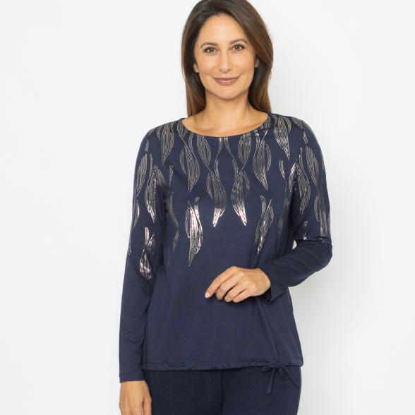 Lounge Collection by H. Schuberth Shirt navy