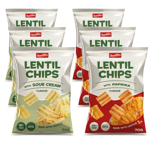 Linsenchips 6er Set