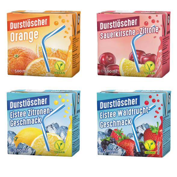 Durstlöscher 500ml 4er Set
