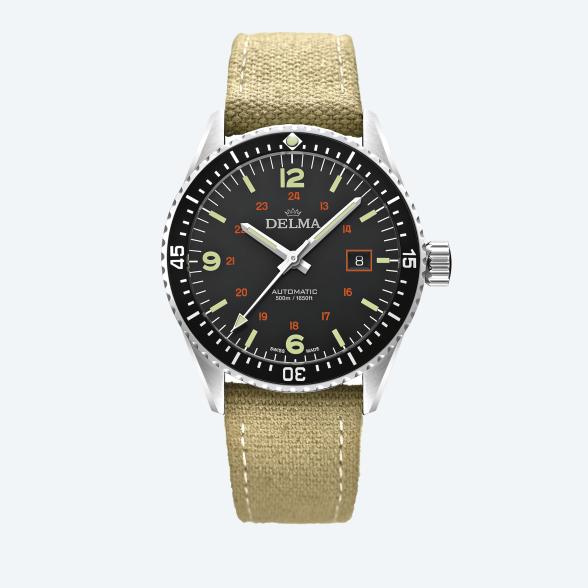 DELMA Herrenuhr "Cayman Field" Automatik