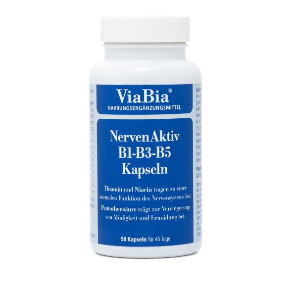 ViaBia NervenAktiv B1-B3-B5 90 Kapseln