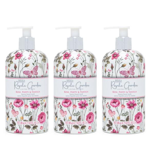 Baylis & Harding Handseife Rose, Poppy & Vanilla