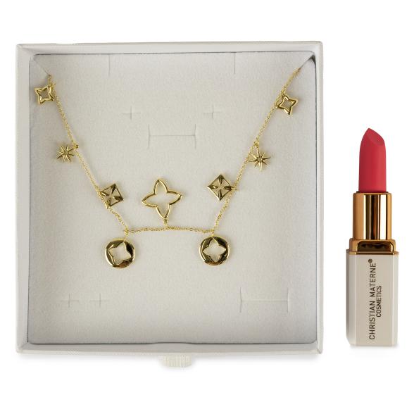 Christian Materne Geburtstags-Set Kette & Lipstick