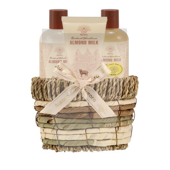 AURORA ALMOND MILK Pflege-Set 3-teilig