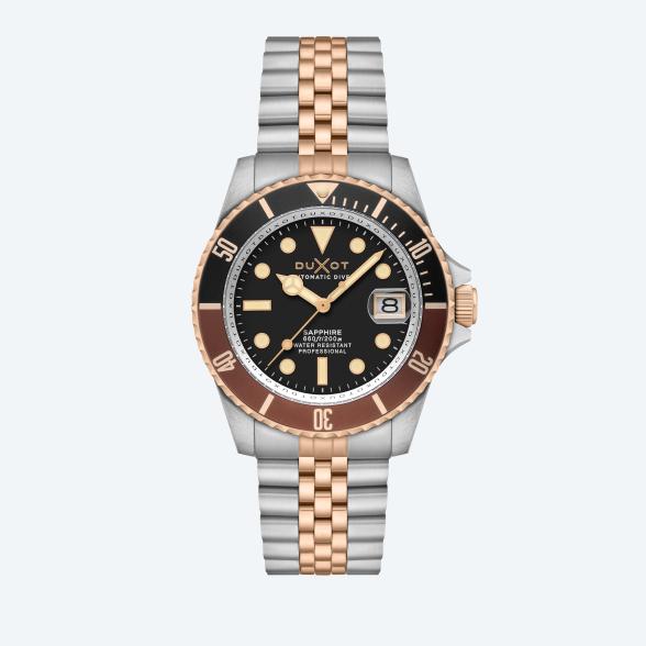 DUXOT Automatikuhr "Atlantica" braun