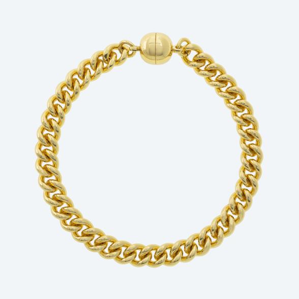 Christian Materne Armband Messing vergoldet - Farbe: gold