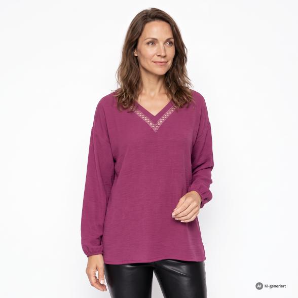 KERNIG by Sarah Kern Blusenshirt beere