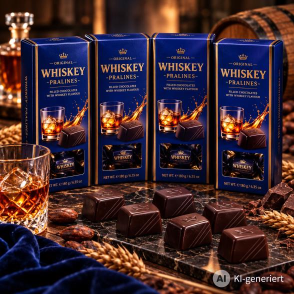 Liquer Sweets mit Whiskeyfüllung