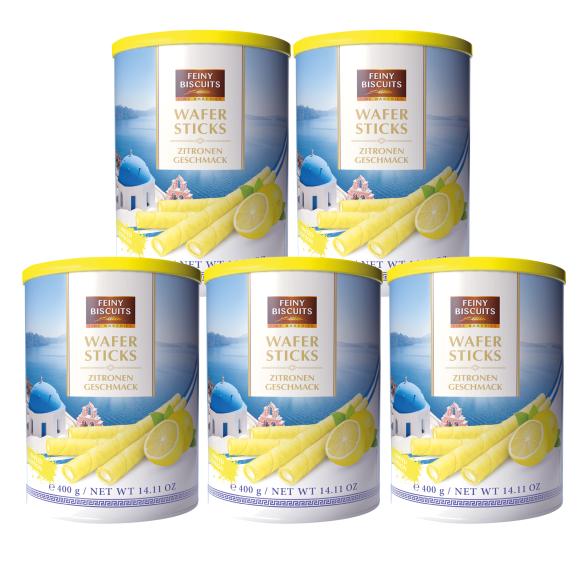 Feiny Waffelröllchen Zitrone