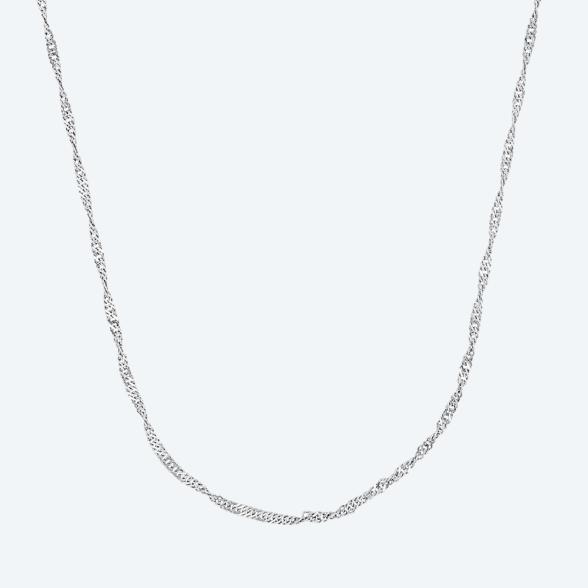 amor Singapurkette 925 Silber rhodiniert ca. 50 cm