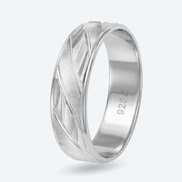 amor Ring 925 Silber rhodiniert