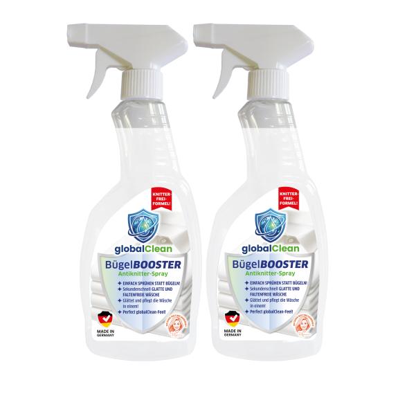 globalClean BügelBOOSTER 2 x 500ml