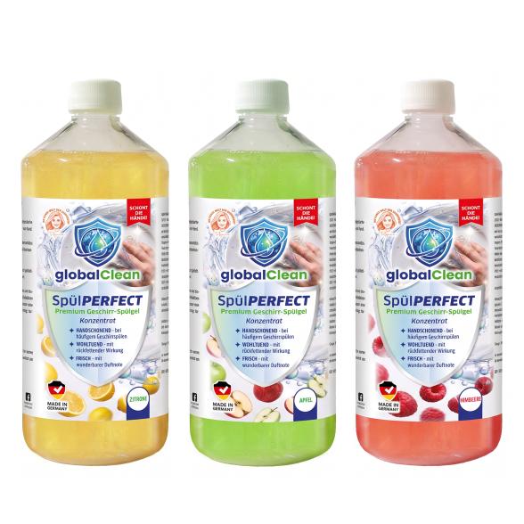 globalClean SpülPERFECT 3 x 1l