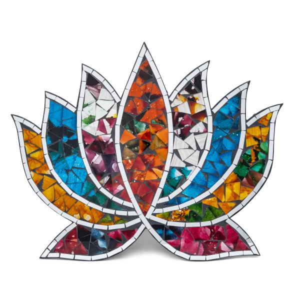 Darimana Wandbild Lotus - Farbe: mehrfarbig