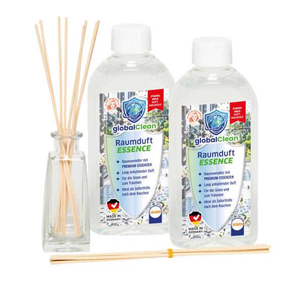 globalClean Raumduft ESSENCE 2 x 500ml Jasmin
