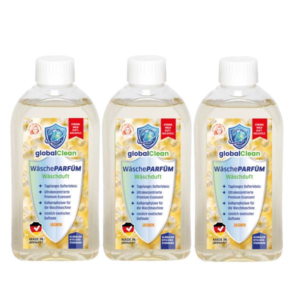 globalClean WäschePARFUM 3 x 500ml Jasmin