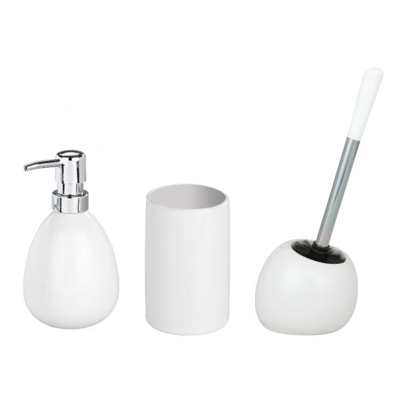 Vorschaubild von WENKO Bad-Accessoire-Set Polaris White, 3-teilig Vorschaubild von WENKO Bad-Accessoire-Set Polaris White, 3-teilig