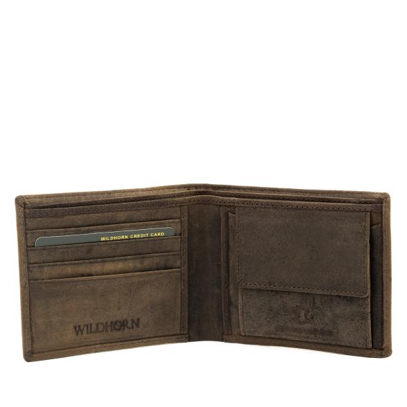 4069315099358 - Büffellederbörse braun 4069315099358 - Büffellederbörse braun