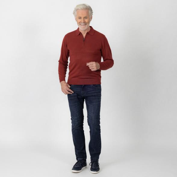 4069315113139 - Cashmerelike Herren Pullover dunkelrot