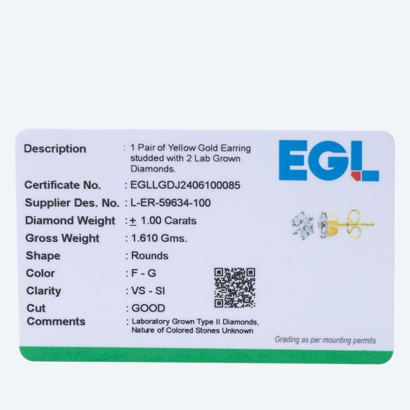 4069315073457 - LG Ohrstecker 585 Gelbgold Brillanten 4069315073457 - LG Ohrstecker 585 Gelbgold Brillanten